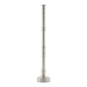 House Doctor - Jersey Ljusstake 36 cm Silveroxiderad