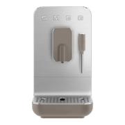 Smeg - Smeg Helautomatisk Kaffemaskin BCC02 med mjölkskummare Taupe