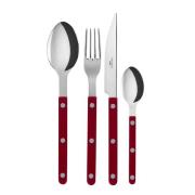 Sabre - Bistrot Bestickset 4 delar Burgundy