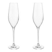 Holmegaard - Cabernet Lines Champagneglas 29 cl 2-pack Klar