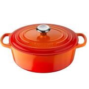 Le Creuset - Signature Gjutjärnsgryta oval 27 cm 4,1 L Vulkan