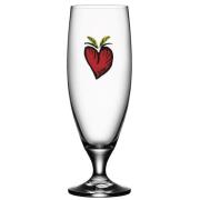 Kosta Boda - Friendship Ölglas 50 cl Hearts