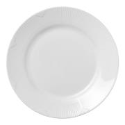 Royal Copenhagen - White Elements Tallrik flat 26 cm