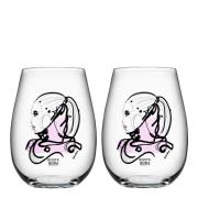 Kosta Boda - All About You Tumbler 57 cl 2-pack Love You