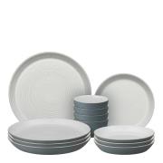 Denby - Impression Startset 12-delar Charcoal Blue