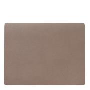 LIND DNA - Leather Serene Rectangle Bordstablett 26x34 cm Mole Grey