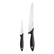 Fiskars - Essential Knivset 2 delar Svart