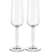 Kähler - Hammershøi Champagneglas 24 cl 2-pack Klar