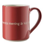 Design House Stockholm - Astrid Lindgren Mugg Ja, jag tror att livets ...