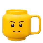 Lego - Mugg lego figur 55 cl Gul