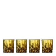 Lyngby Glas - Sorrento Shotglas 4 cl 4-pack Amber