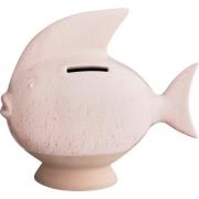 Kähler - Sparedyr Sparbössa Fisk 14,5 cm Rosa