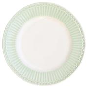 GreenGate - Everyday Alice assiett 17,5 cm pale green