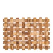 Ziczac - Teak Bordsunderlägg 45x33 cm Natur