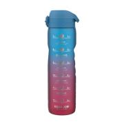 ION8 - Motivational Bottle Dricksflaska 1 L Blue/Pink
