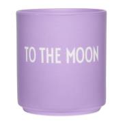 Design Letters - Favourite Mugg To The Moon 25 cl Lila