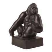 Royal Copenhagen - Gorilla figur 20,5 cm grafit