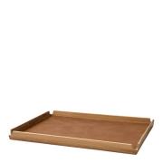 LIND DNA - Airy teak bricka 37,1x47,1 cm nupo natur