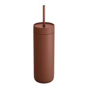 Fellow - Carter Cold Desert Capsule tumbler med sugrör 590 ml sienna