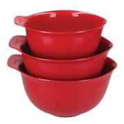 KitchenAid - Core skålset 3 delar empire red