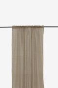 Venture Home - Gardin Elena med kanallängder 2-pack - Brun - Kanalläng...