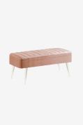 Hanah Home - Förvaringsbänk - Tina - Beige - Bänkar - Från Homeroom
