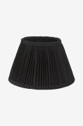 PR Home - Lampskärm Stella Plissé 25 cm - Svart - Lampskärmar - Från H...