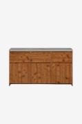 Loft24 - Sideboard Maribo 3 dörrar/3 lådor - Brun - Skänkar & sideboar...