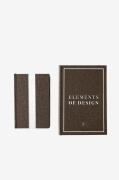 Zelected by Houze - Soffbordsböcker Elements of design set/2 - Brun - ...