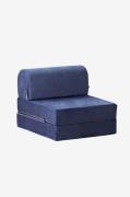 Hanah Home - Bäddsoffa med 1 sittplats Magic - Blå - Bäddsoffor - Från...