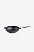 Carl Victor - Wokpanna i gjutjärn Ø 30 cm - Svart - Stekpannor & grill...