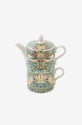 Spode - Tekanna / temugg Tea for one Morris & Co Strawberry Thief - Fl...