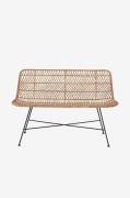 Bloomingville - Soffa Hallie - Natur - 2-sits soffor - Från Homeroom