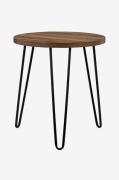 Dorel Home - Sidobord Owen Retro Round - Brun - Småbord - Från Homeroo...