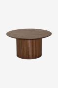 Nordic Furniture Group - Soffbord Scarlett Ø90 ek venner - Brun - Soff...