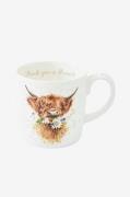 Royal Worcester - Mugg Wrendale Designs Thank You 40 cl - Flerfärgad -...