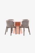 Venture Home - Matbord Lanzo med Astoria stol - Brun - Matgrupper - Fr...