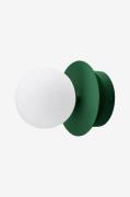 Globen Lighting - Vägglampa/Plafond Art Deco IP44 - Grön - Vägglampor ...