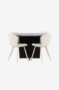Venture Home - Matbord Strada med Lilja-stol - Beige - Matgrupper - Fr...