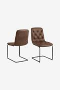 NORDFORM - Kira matstol 2-pack - Brun - Stolar - Från Homeroom