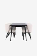 Venture Home - Ellis matbord med Agnes matstol - Vit - Matgrupper - Fr...