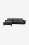 Loft24 - Soffa 2 Sits 1 Recliner Elektrisk Lund - Grön - 2-sits soffor...