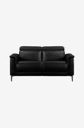 Loft24 - Hörn Soffa 3 Sits 1 Recliner Vänster Elektrisk Lund - Svart -...