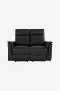 Loft24 - Soffa 3-sits med 2 manuella vilstolar Lund - Grå - 3-sits sof...