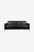 Loft24 - Hörn Soffa 3 Sits 1 Recliner Höger Manuell Lund - Grå - 3-sit...