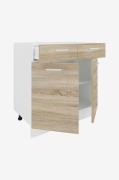 VCM - Skåp Esilo 2 Doors/ 1 Drawer - Flerfärgad - Hyllor & förvaring -...