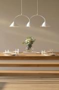 Globen Lighting - Pendel Curve 3 - Vit - Takpendlar - Från Homeroom