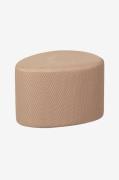 WOOOD - Sittpuff Puuk - Beige - Fotpallar & puffar - Från Homeroom
