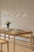 Globen Lighting - Pendel Curve 5 - Vit - Takpendlar - Från Homeroom