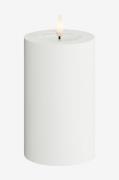 DeluxeHomeart - LED utomhuspelarljus 7,5x12,5 cm - Vit - Dekorationsbe...